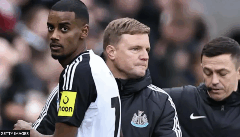 Eddie Howe has spoken about Alexander Isak's situation at Newcastle United