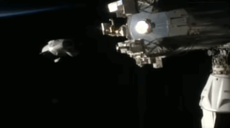 SpaceX Dragon undocks from the International Space Station (Photo: X/@SpaceX)