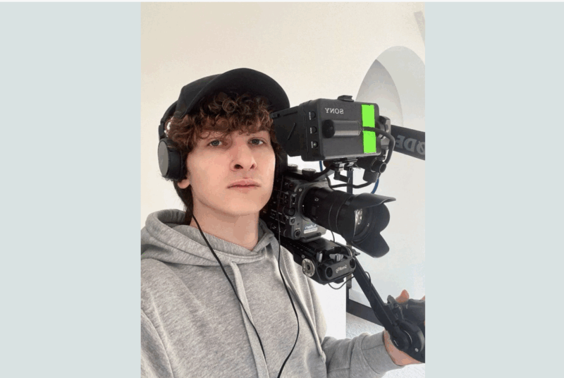 Sam made a documentary about the emergence of AI creators(Image: Sam Tullen)