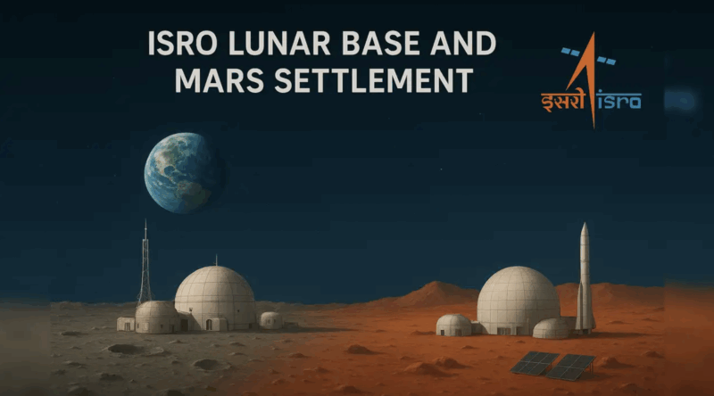 The roadmap aligns with Prime Minister Narendra Modi’s 2023 directive, which set milestones of establishing the Bhartiya Antariksha Station by 2035 and sending an Indian astronaut to the Moon by 2040. (AI Generated Image)