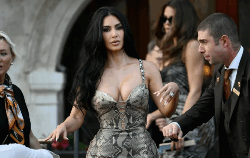 Kim isn't pleased with the way she's portrayed in her ex-husband Kanye West's new documentary, a source exclusively revealed to The U.S. SunCredit: AFP