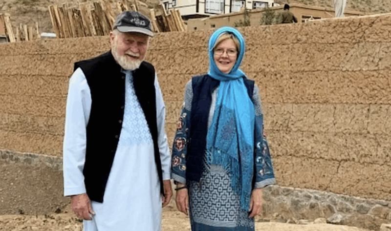 Qatar played a key role in securing the couple's releaseImage: Family Handout/AP Photo/picture alliance