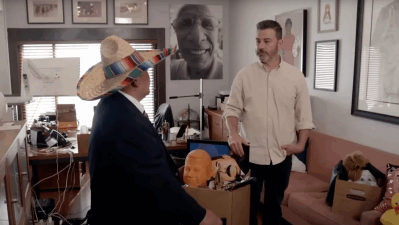 “Jimmy, we need you to help us get through this. You have a very important voice,” show sidekick Guillermo Rodriguez implored.Jimmy Kimmel Live