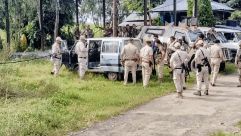 A van, suspected to have been used in the incident, was also recovered.